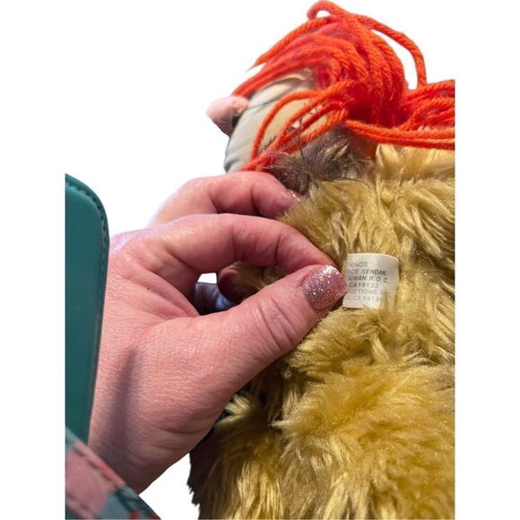 Wild Things Kids Orange Where the Wild Things Are Sipi 1980s Plush Toy - Picture 12 of 12